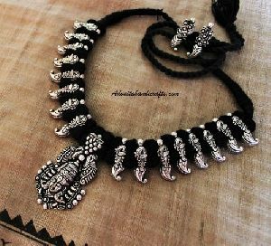 Oxidised Necklace Set