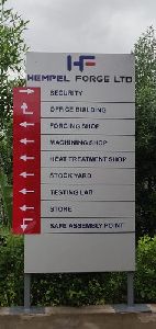 ACP Pylon Sign Board