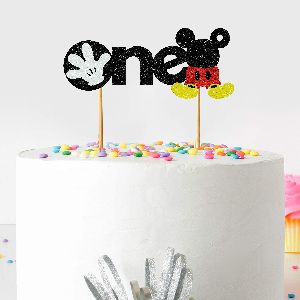 Mickey Mouse Mid One Cake Topper