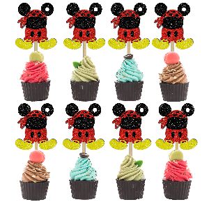 Minnie Mouse Mid Cupcake Topper