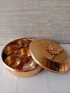 Copper Masala Box