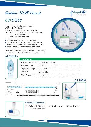 Bubble CPAP Circuit