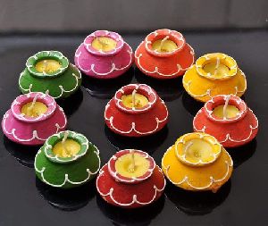 Decorative Matki Diyas