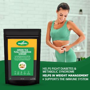 Tulsi Cinnamon Ginger Green Tea