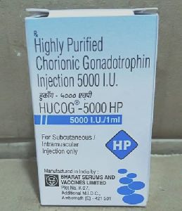 Hucog 5000 IU Injectables