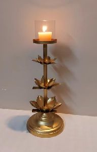 Lotus Tea Light Candle Stand