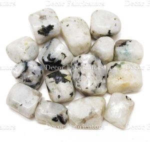 Natural Rainbow Moonstone Tumbled Stone