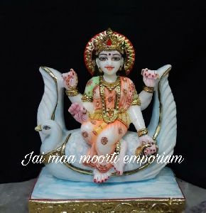 Marble bhrahmani mata statue