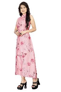 Woman Multicolour Reyon A- Line Dress