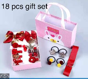 Ribbon Girls Hair Accessories Set