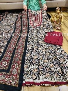 Kalmkari Kurti Set