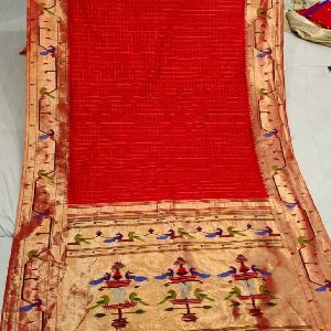 Handmade Silk Paithani sarees