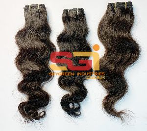 Natural Wavy Weft Hair