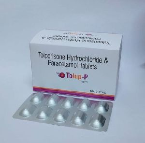 Tolperisone Hydrochloride and Paracetamol Tablet