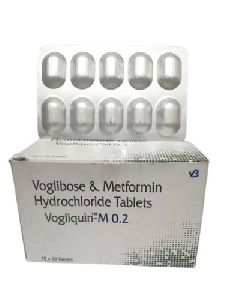 Voglibose And Metformin Hydrochloride Tablets