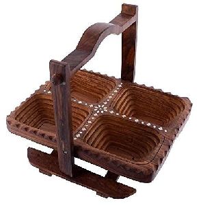 Wooden Dry Fruit Basket