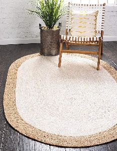 round bed jute rug
