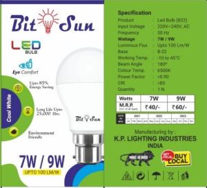 Rechargeable led bulb