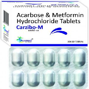 Acarbose and Metformin Hydrochloride Tablets