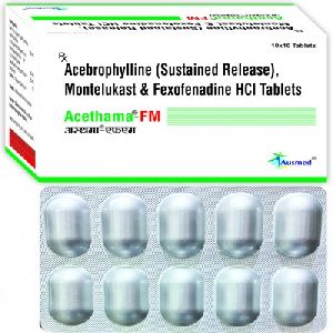 Acebrophylline Montelukast And Fexofenadine HCl Tablets
