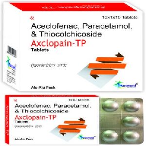 Aceclofenac Paracetamol and Thiocolchicoside Tablets