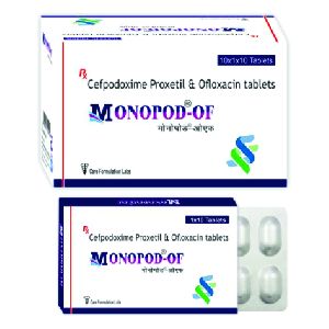 Cefpodoxime Proxetil and Ofloxacin Tablets