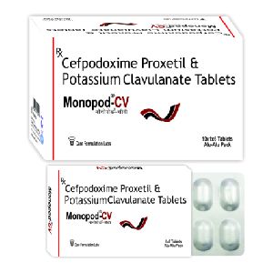 Cefpodoxime Proxetil and Potassium Clavulanate Tablets