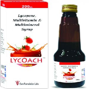 Lycopene Multivitamin and Multimineral Syrup