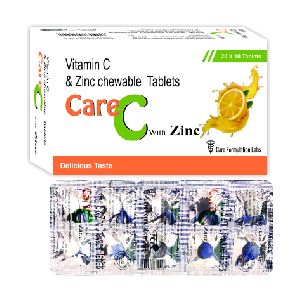 Vitamin C and Zinc Chewable Tablets