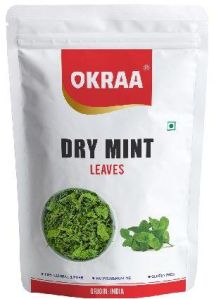 Dry Mint Leaves - 100 GM (Pudina Leaves) by OKRAA