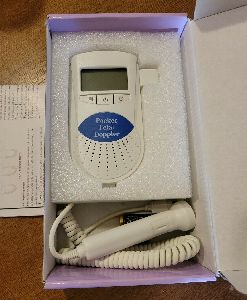Fetal Doppler Baby Heart Rate Monitor with Manual Book