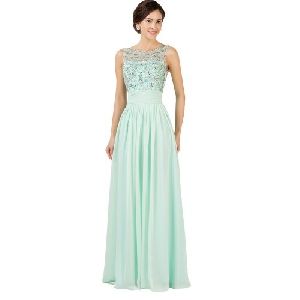 Ladies Beaded Gown