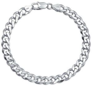 Curve Silver Bracelet