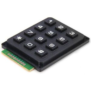 12-key Telephone Keypad