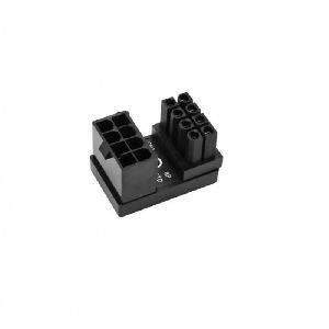 8Pin Female to Male 180 Degree Angled Power Adapter