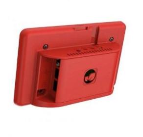 Touch Screen Display Red ABS Case