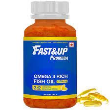 Fast & Up omega 3 essentials fish oil caps - chocolate