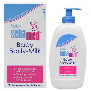 SEBAMED baby body milk lotion