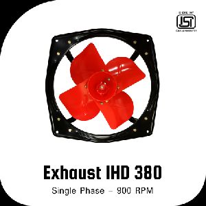 900 RPM IHD 380 Heavy Duty Exhaust Fan
