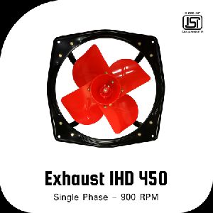 900 RPM IHD 450 Heavy Duty Exhaust Fan