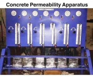 Concrete Permeability Apparatus