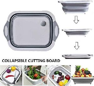 Silicone Multi Functional Collapsible Chopping Board