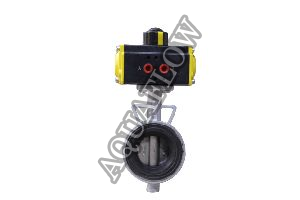 Pneumatic Actuator Operated Butterfly Valve