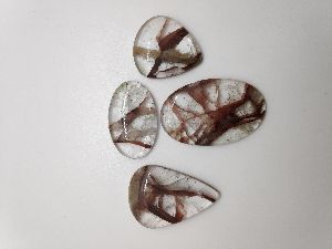 Fire Quartz Gemstone Cabochons