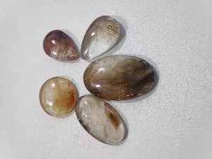 Natural Golden Rutailed Gemstone Stones