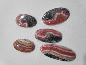 Natural Rhodochrosite Cabochon Stone