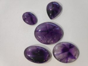 Star Amethyst Gemstone Cabochon