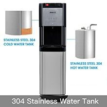 LEONARD USA Bottom Loading Stainless Steel Water Dispenser