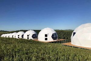 glamping dome