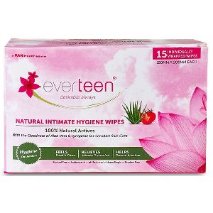 Everteen Natural Intimate Hygiene Wipes
